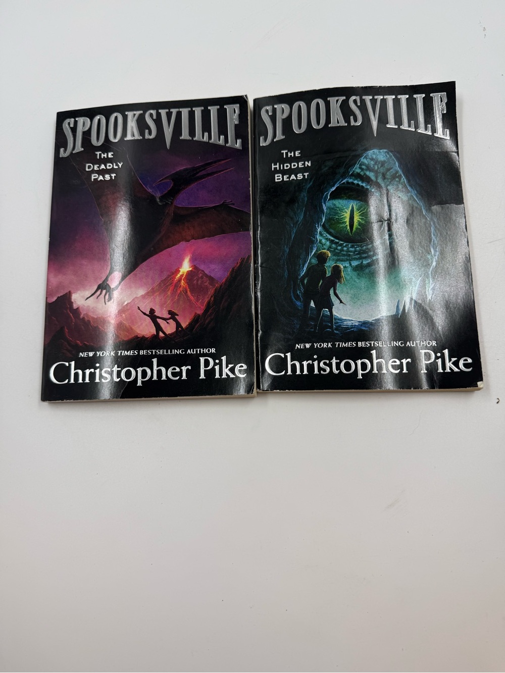 Spooksville book x 2 Christopher pike
